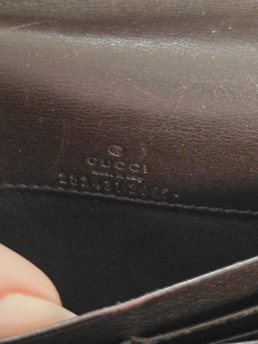 Gucci Guccissima Interlocking GG Continental Wallet Brown - Picture 7 of 9